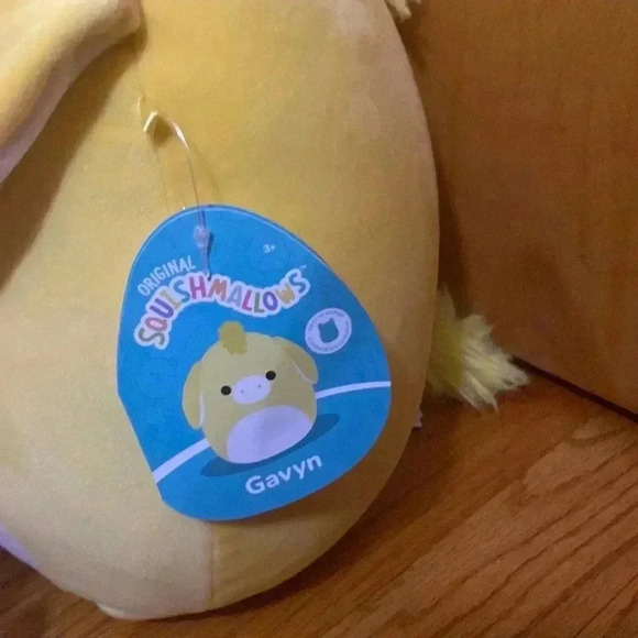 Squishmallow Gavyn the Yellow Donkey First to Market 11 inch NWT - Picture 8 of 12
